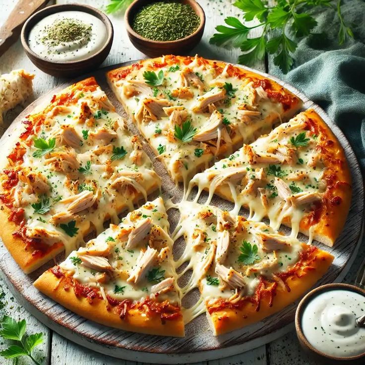Chicken Farm House Pizza