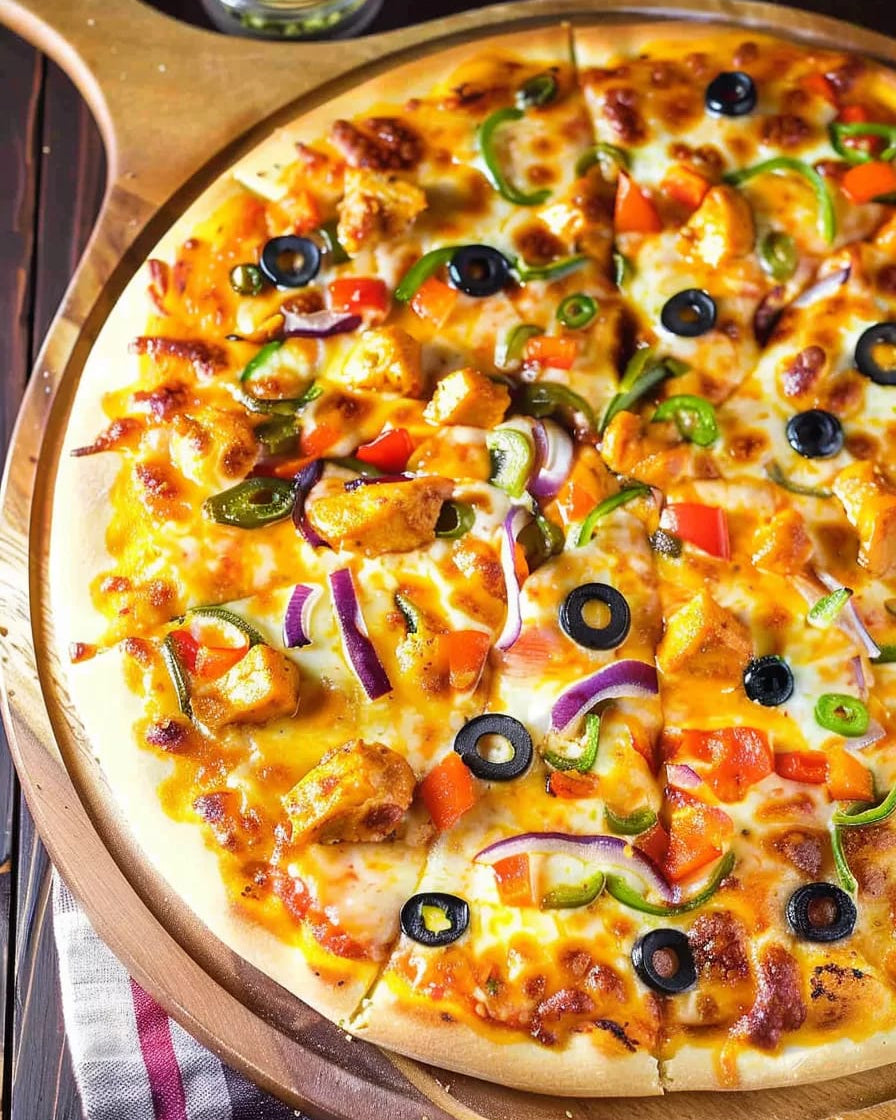 Tandoori Chicken Pizza