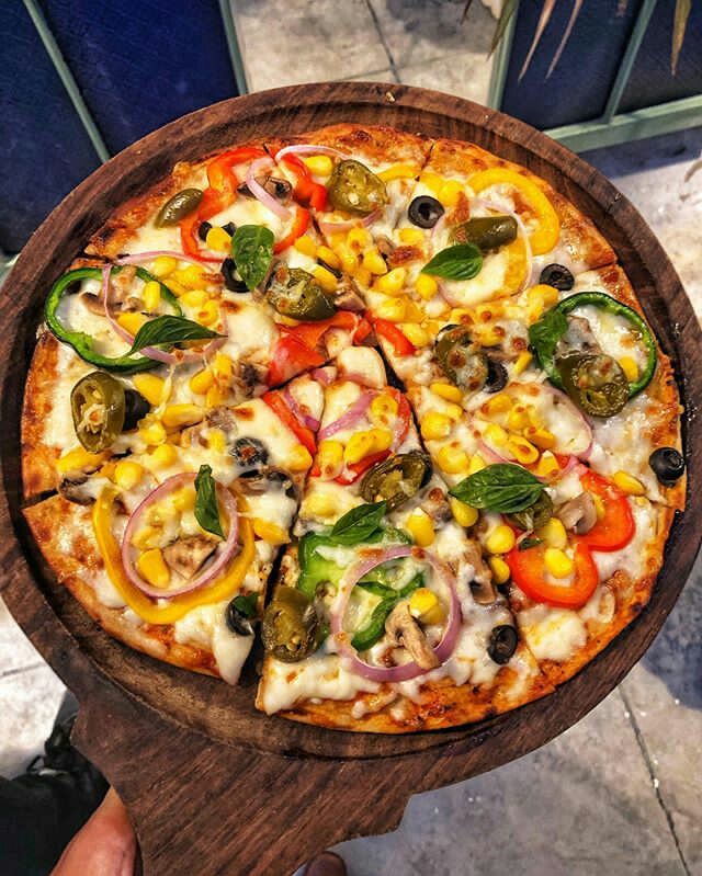 Exotic Veggie Pizza